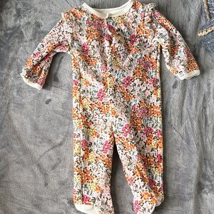 Magnetic Me Floral Print Kids Footie